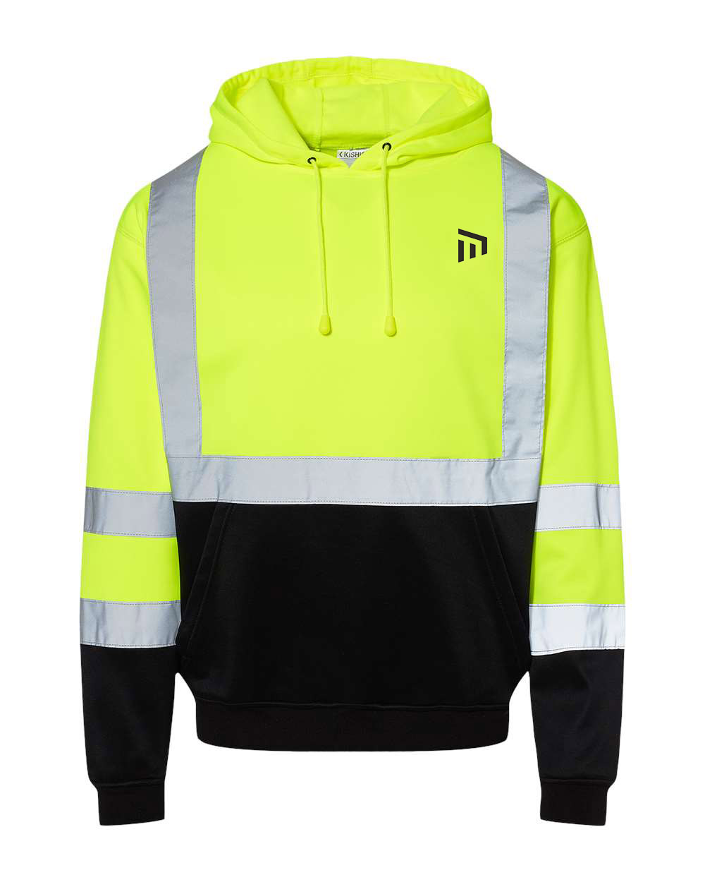 Kishigo - Hi-Vis Hooded Sweatshirt - JS154, 09329